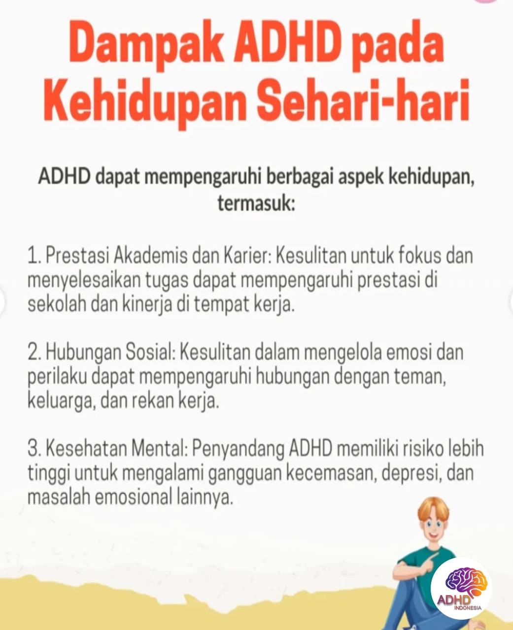 ADHD dan Hubungan Sosial Anak di Lingkungan Sekolah di Kabupaten Garut