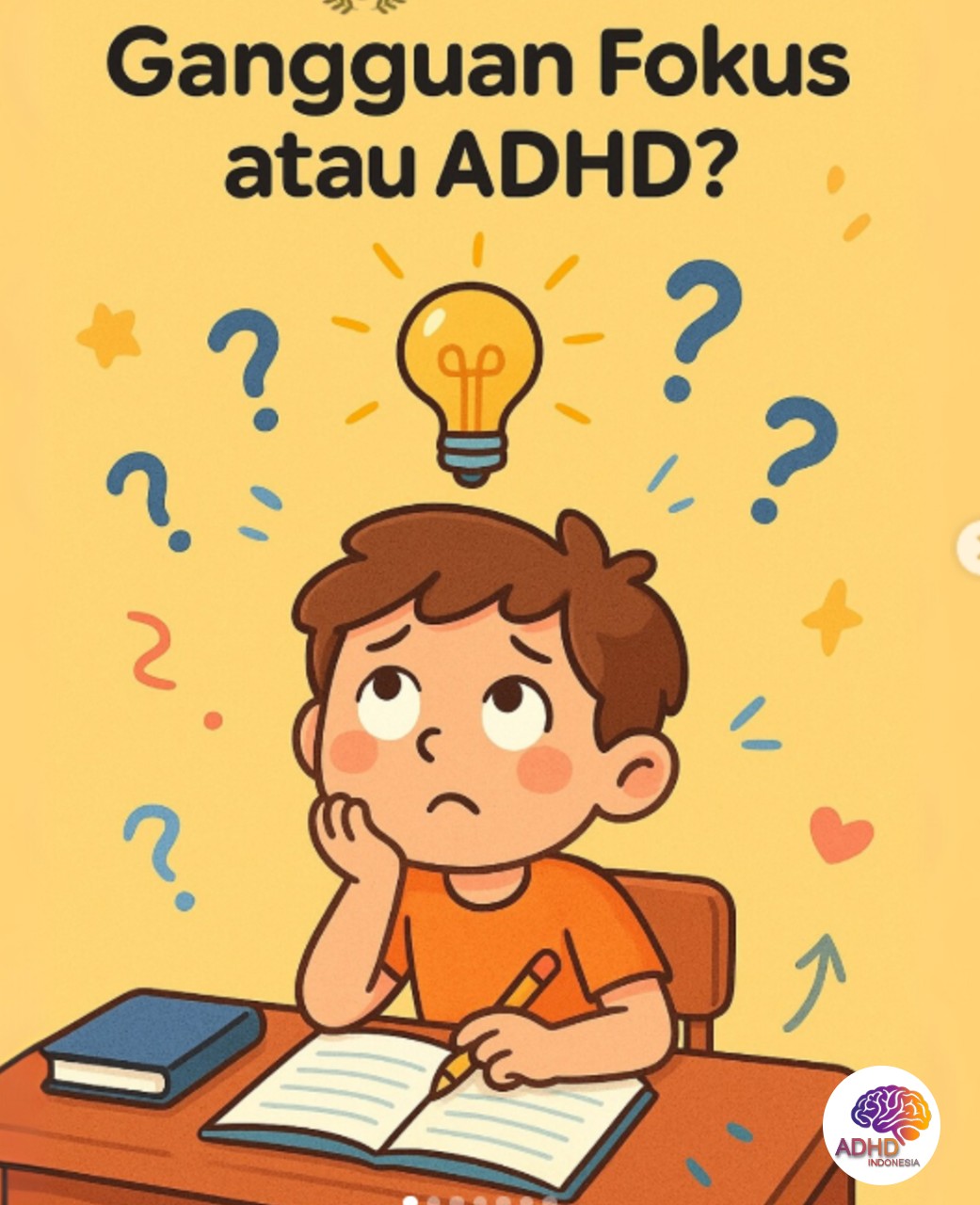 ADHD dan Kesulitan Fokus Anak: Edukasi untuk Keluarga di Kabupaten Garut