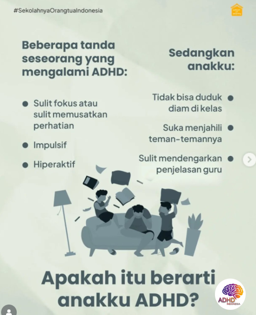 Ciri dan Gejala ADHD pada Anak Usia Dini di Kabupaten Garut